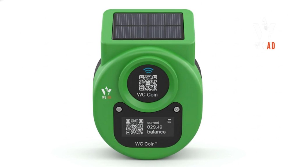 Green WC Coin exterior unit
